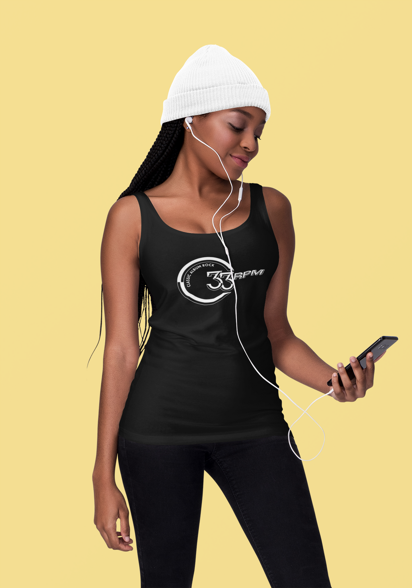 33rpm Ladies Jersey Racerback Tank
